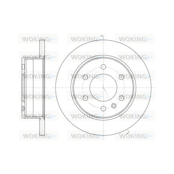 WOKING Disco de Travão - D61035.00