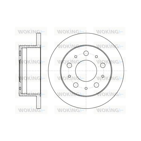 WOKING Disco de Travão - D61056.00