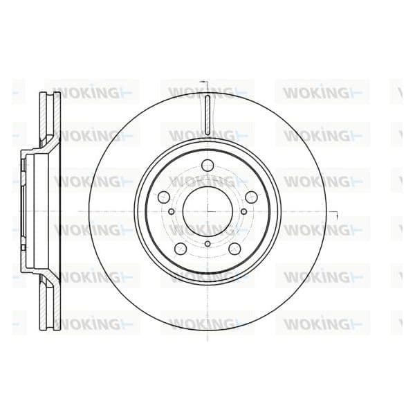 WOKING Disco de Travão - D61121.10