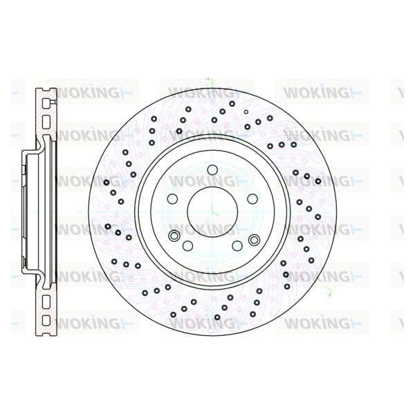 WOKING Disco de Travão - D61138.10