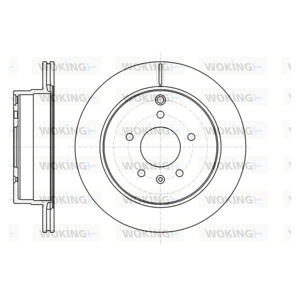 WOKING Disco de Travão - D61182.10