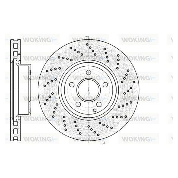 WOKING Disco de Travão - D61185.10