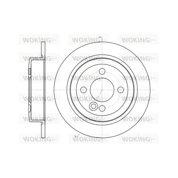 WOKING Disco de Travão - D61195.00