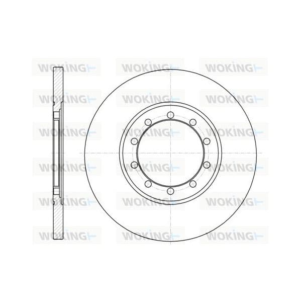 WOKING Disco de Travão - D61201.00