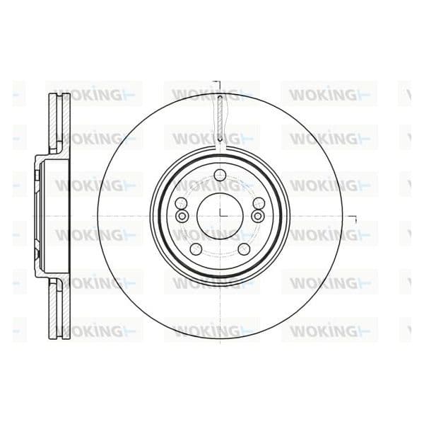 WOKING Disco de Travão - D61234.10