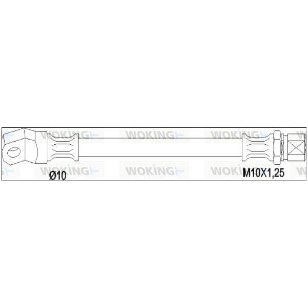 Woking Tubo Flexível de Travão - G1904.01