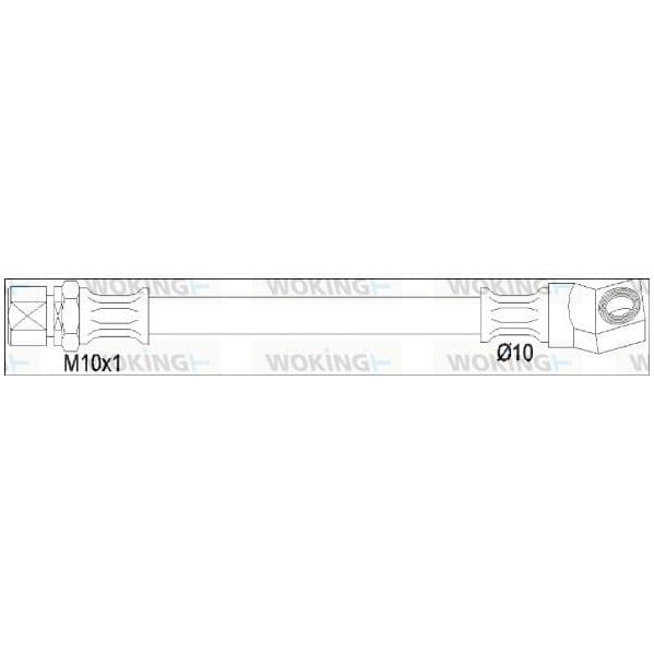 Woking Tubo Flexível de Travão - G1950.01