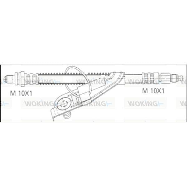 Woking Tubo Flexível de Travão - G1903.68