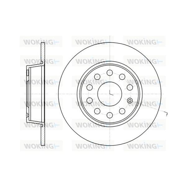 WOKING Disco de Travão - D61340.00