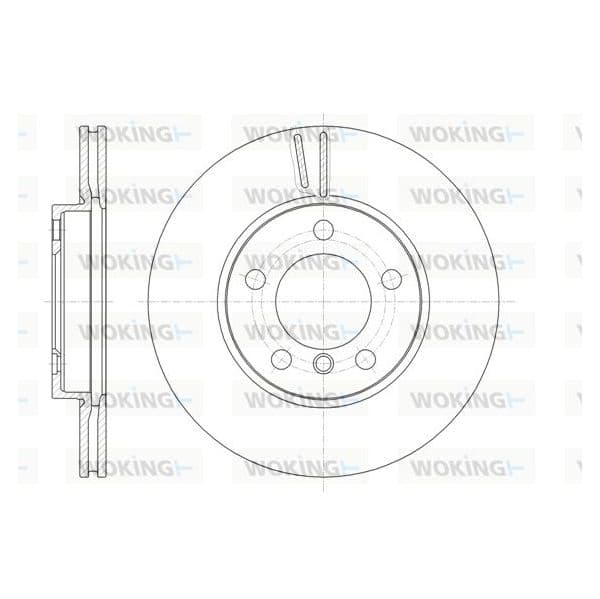 WOKING Disco de Travão - D61439.10