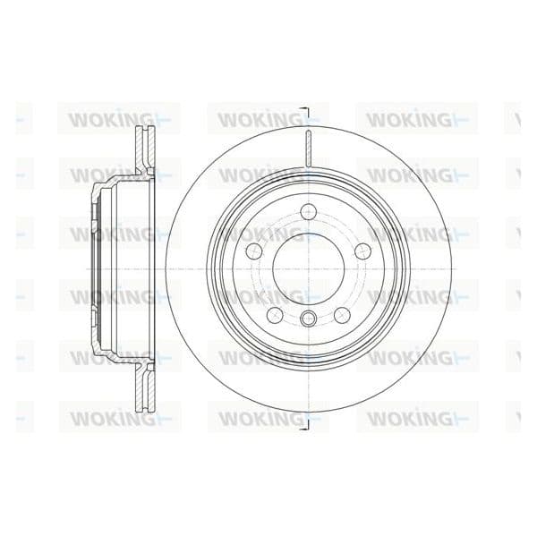 WOKING Disco de Travão - D61453.10