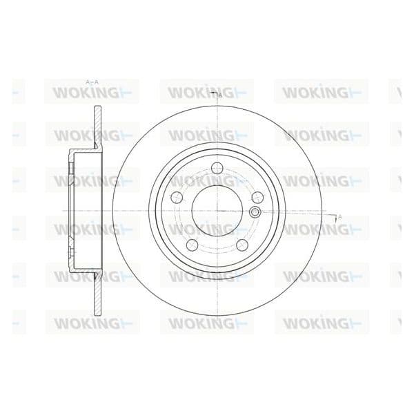 WOKING Disco de Travão - D61465.00