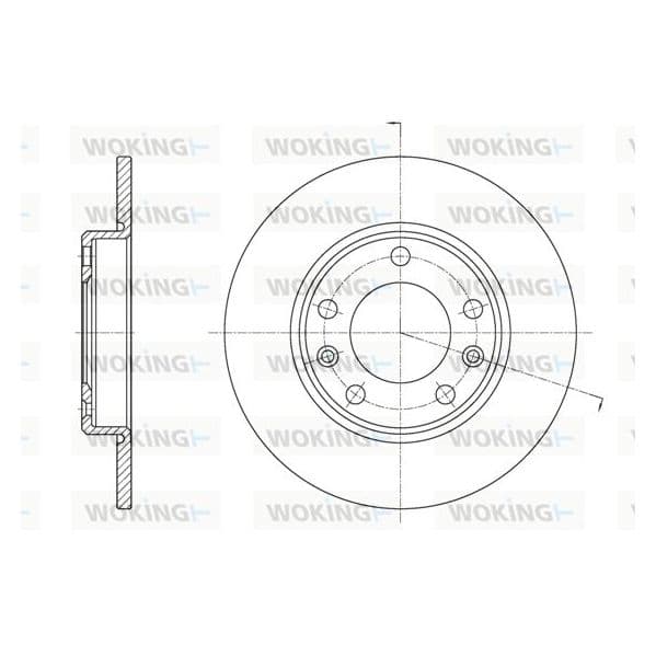 WOKING Disco de Travão - D61585.00