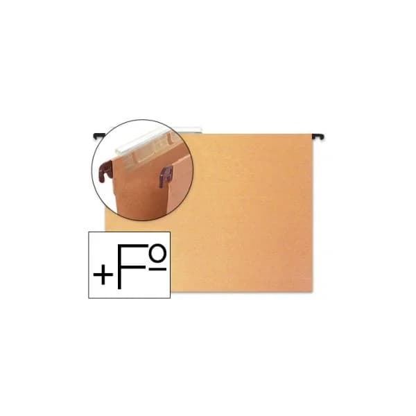 Hamelin Pastas Arquivo Suspenso Folio Prolongado Visor Superior Kraft Eco 25 un- 100333069