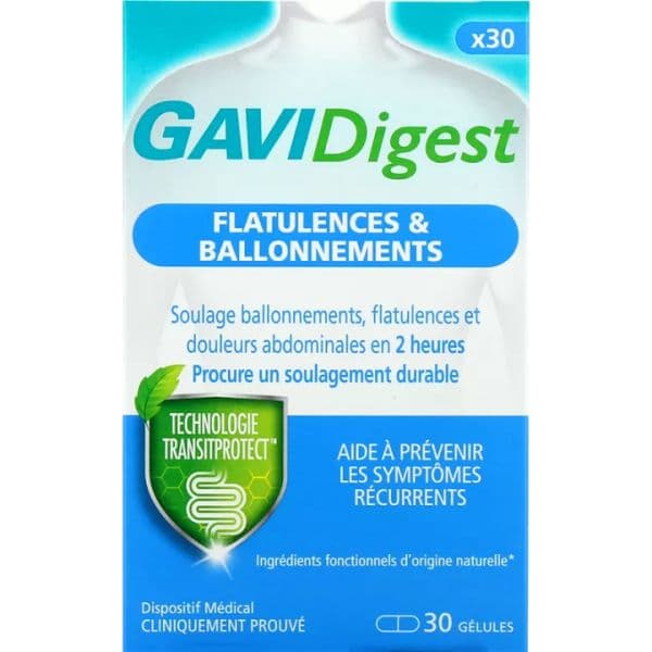 Gavidigest Gases e Inchaço 30 Cápsulas