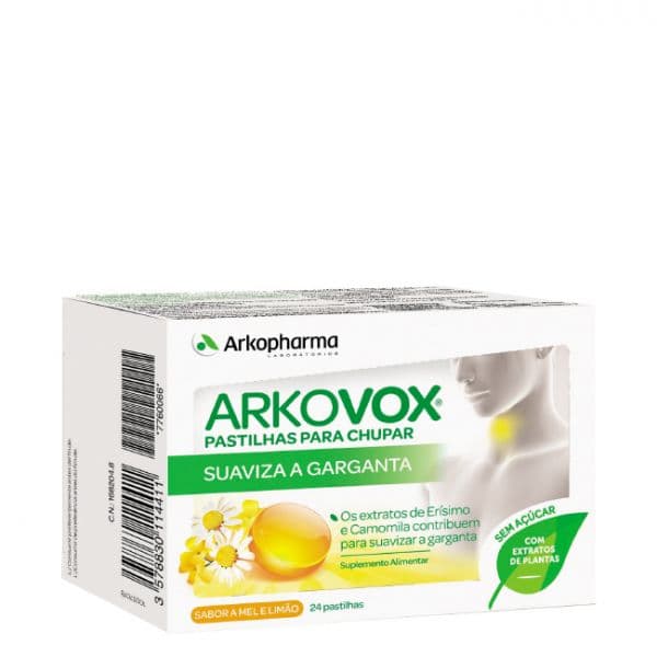 Arkopharma Mel e Limão 24 Pastilhas