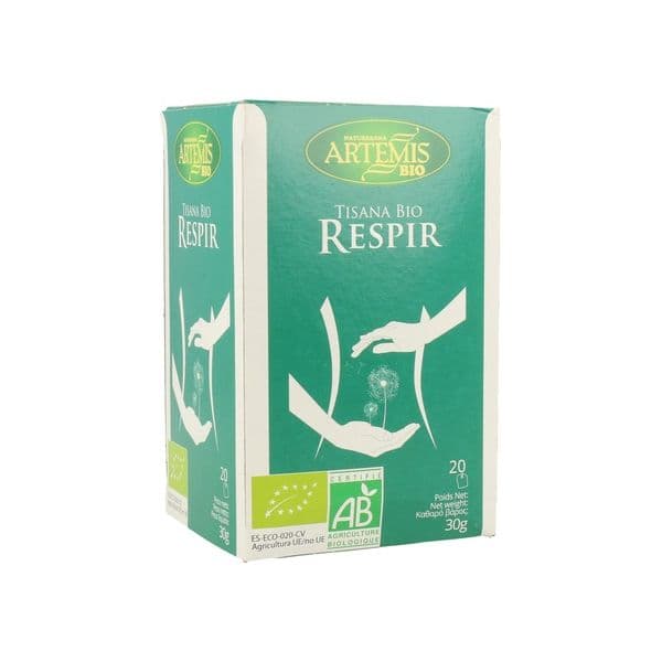 Artemis Infusão Tisana Respir Bio 20 Saquetas