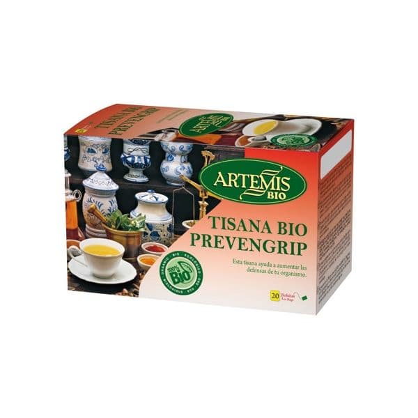 Artemis Infusão Tisana Prevengrip Bio 20 Saquetas