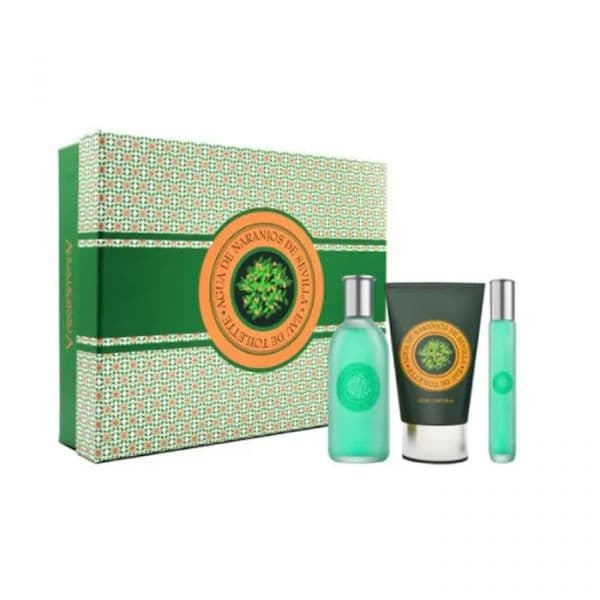 Aire de Sevilla Agua De Naranjos Woman Eau de Toilette 125ml + Loção Corporal 150ml + Eau de Toilette 15ml Coffret