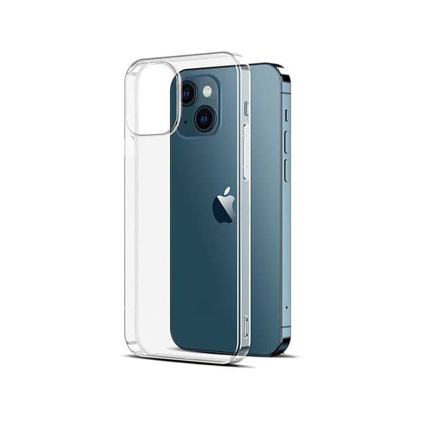 4-OK Capa Slim para Apple iphone 15 Plus Clear