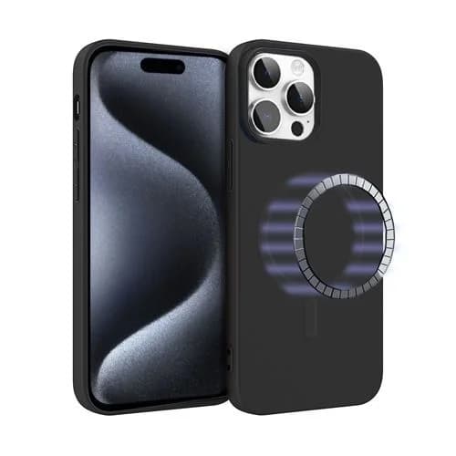 Capa Icoveri com MagSafe para Apple iPhone 15 Pro - Preta