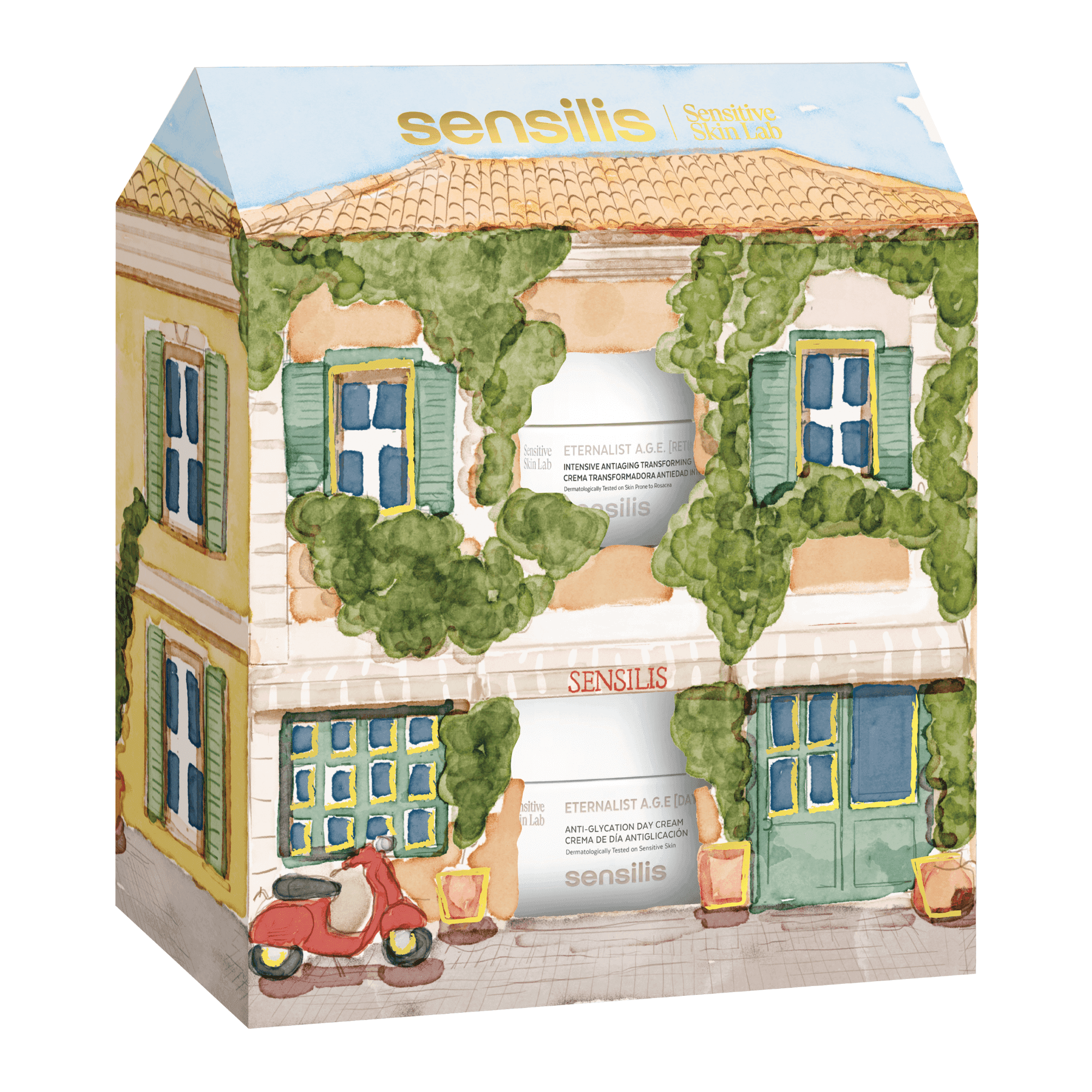 Sensilis Eternalist A.G.E. Creme de Dia 50ml + Eternalist A.G.E. Retinol Creme 25ml Coffret