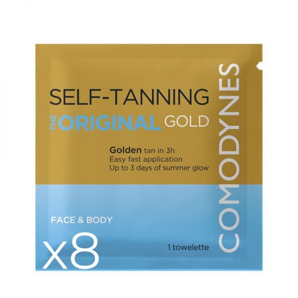 Autobronzeador Comodynes Self-Tanning Toalhete Natural 8 Unidades