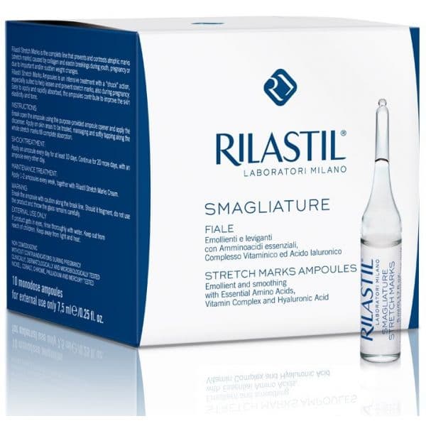 Rilastil Smagliature Anti Estrias 10x50ml Ampolas