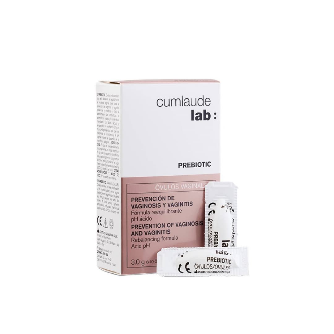 Cumlaude Prebiotic Ovulos Vaginais 3G x 10
