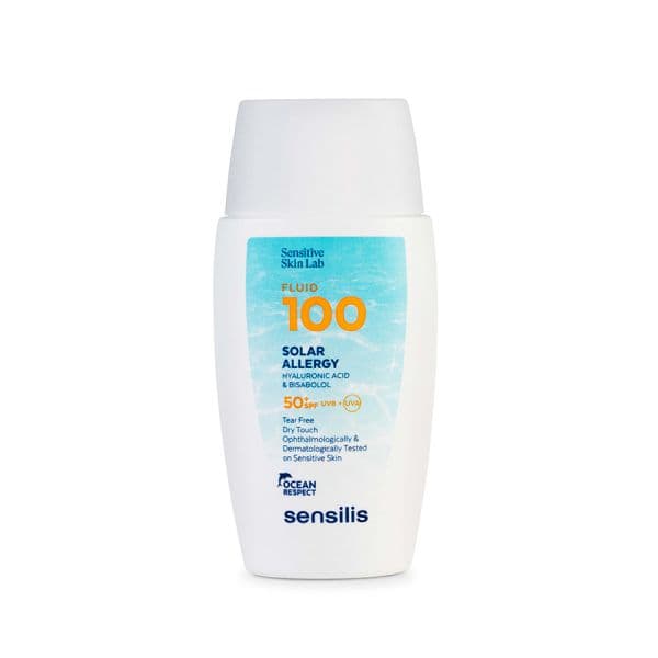 Protetor Solar Sensilis Fluid 100 Allergy SPF50+ 40ml