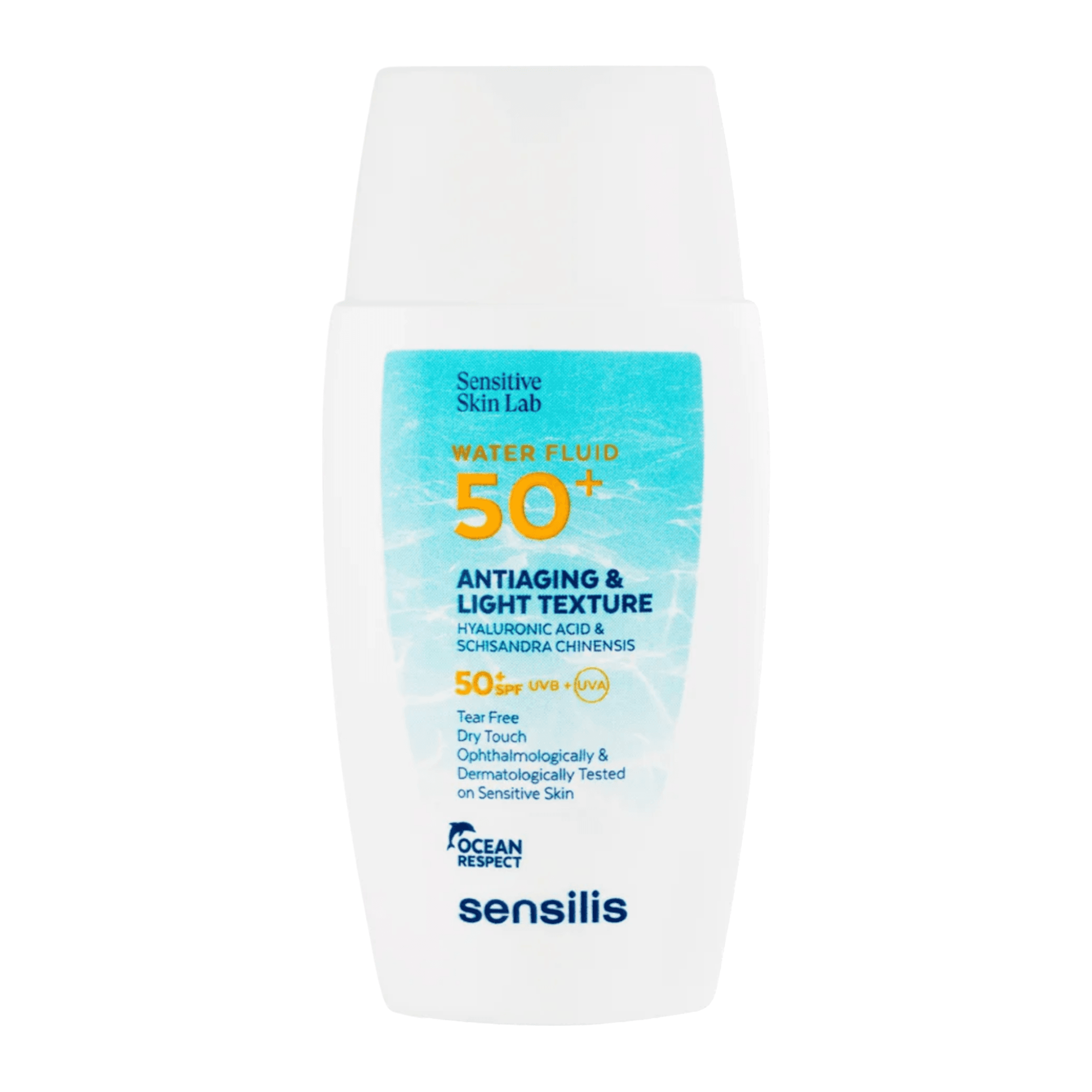 Protetor Solar Sensilis Water Fluid Fluido Anti-Envelhecimento SPF50+ 40ml