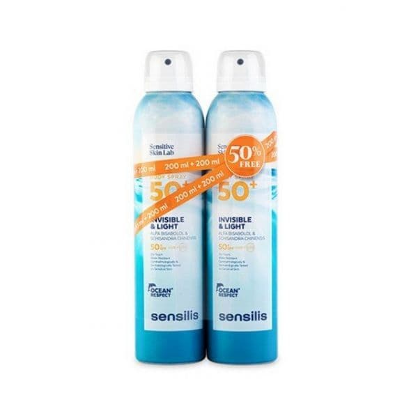 Protetor Solar Sensilis Body Spray SPF50+ 2x200ml