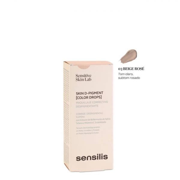 Sensilis Skin D-Pigment Color Drops Tom 03 Beige Rosé 30ml