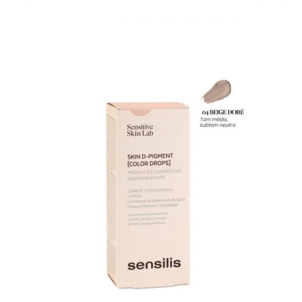 Sensilis Skin D-Pigment Color Drops Tom 04 Beige Doré 30ml