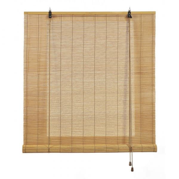 Cintacor Stor Planet Estore de Rolo Bambu Dia e Noite 90x175cm Ocre