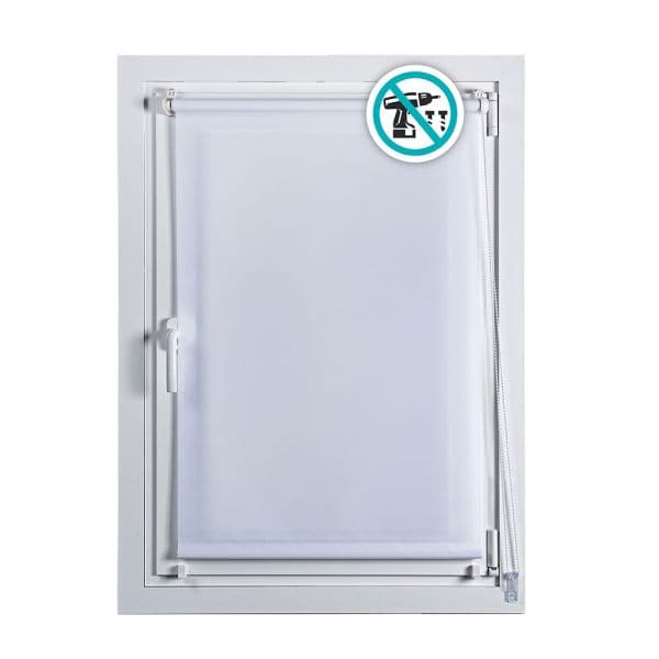 Cintacor Estore de Rolo Clip&Fix 68297 90x180cm Branco Neve