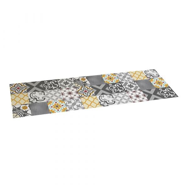 Tapete Cintacor Croma Patch Cinzento-Ambar 60x200cm