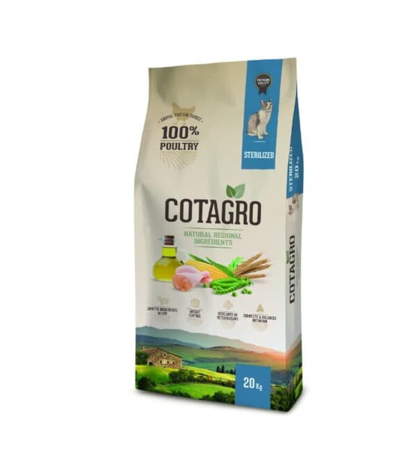Cotagro Esterilizado 20 kg Ração para Gato - Campet