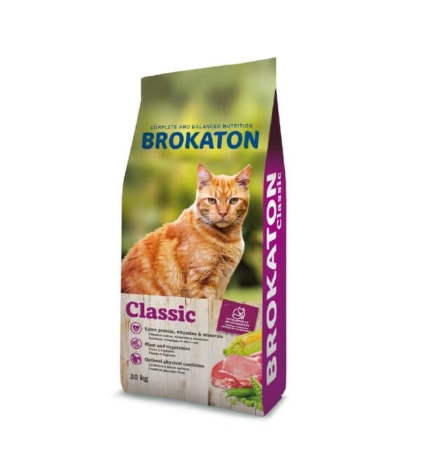 Brokaton Classic 20kg Ração para Gato - Campet