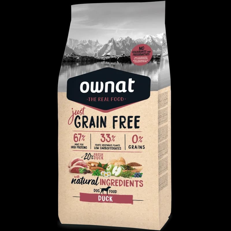 Ownat Just Grain Free Adult Duck 14Kg