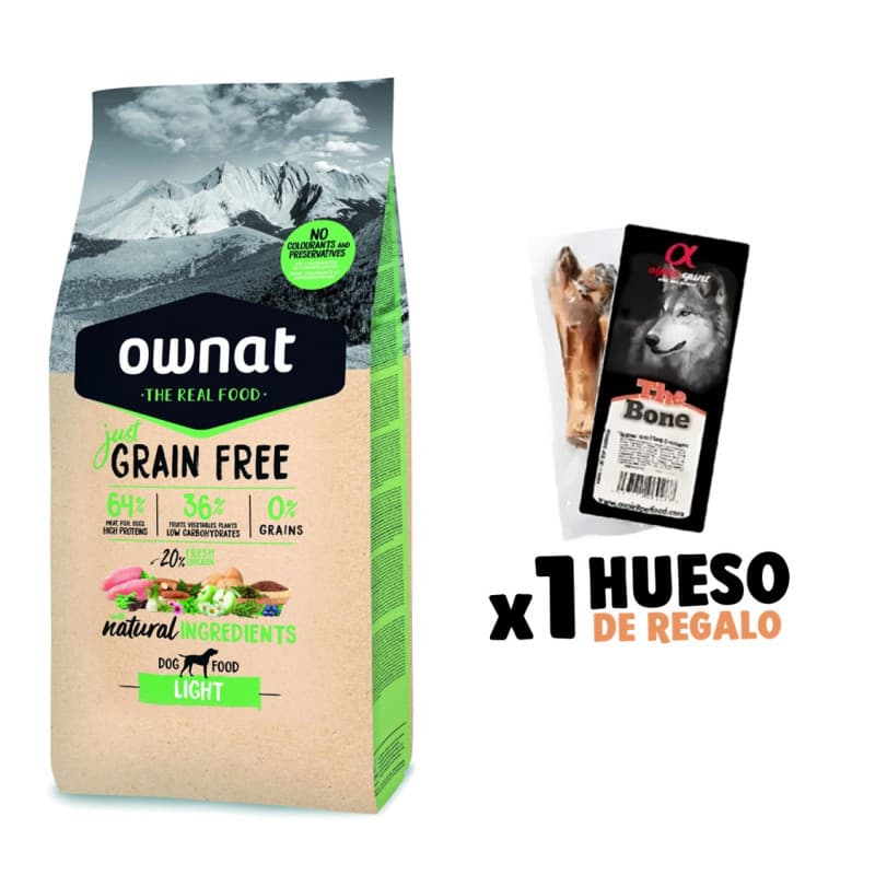 Ownat Just Grain Free Light Dog 3Kg