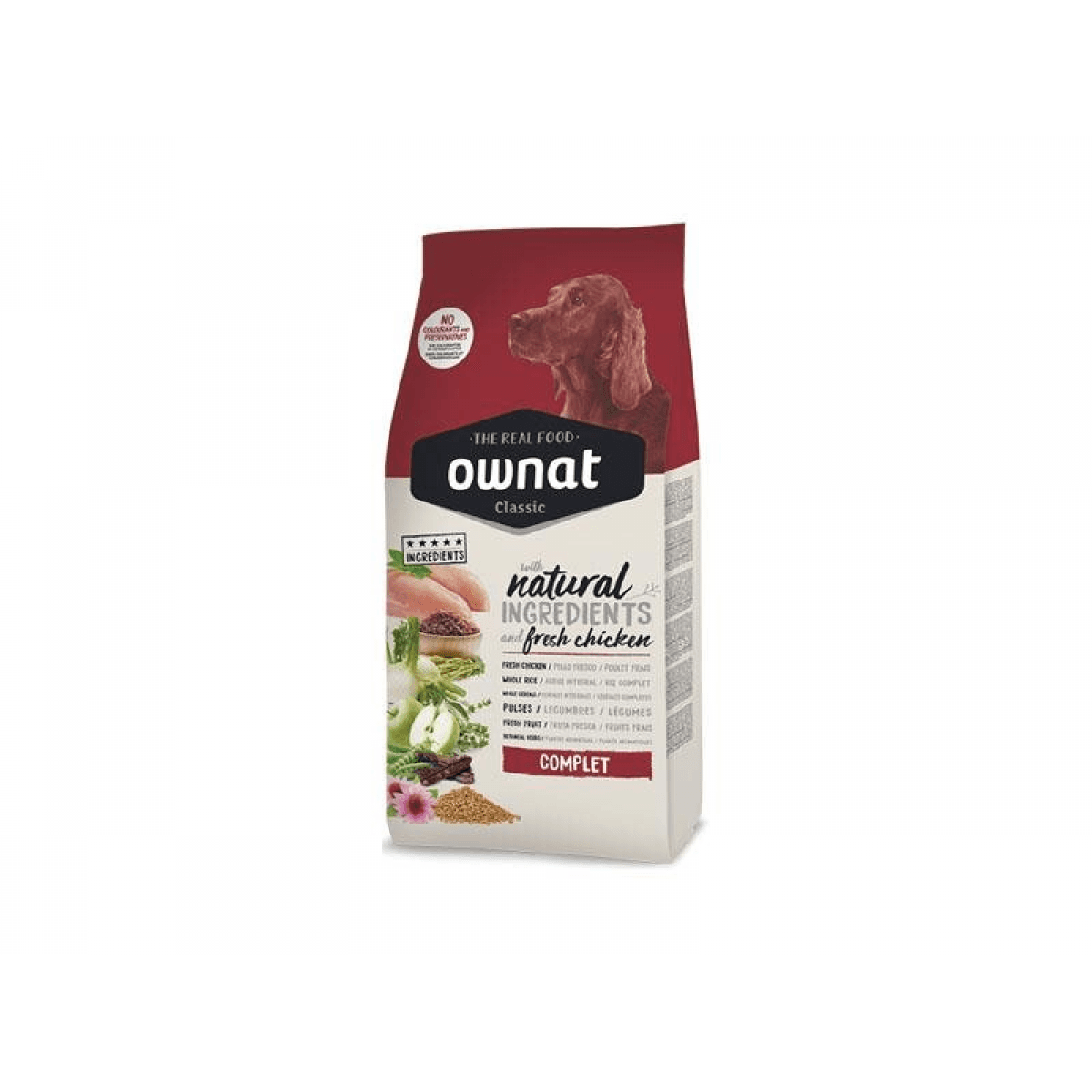 Ownat Classic Complet Chicken & Rice 4Kg