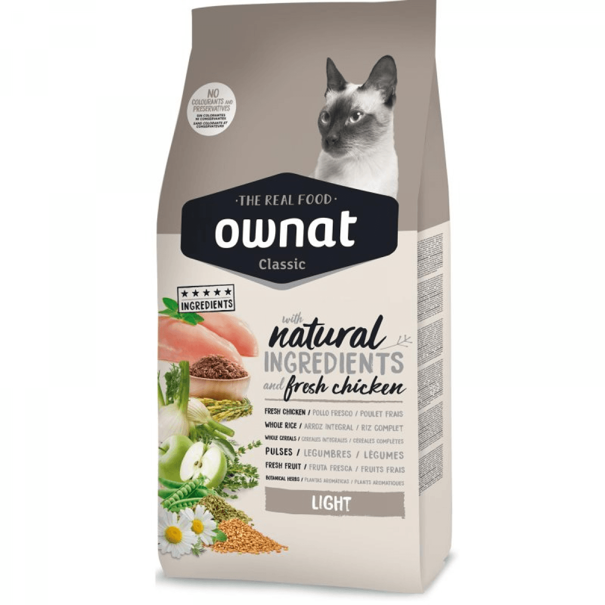 Ownat Classic Light Chicken 1,5Kg