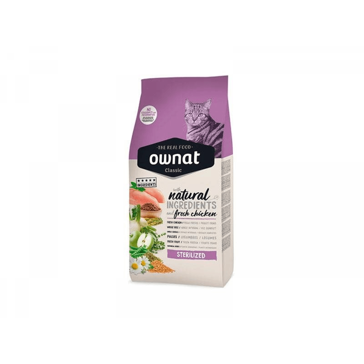 Ownat Classic Sterilized Chicken 1,5Kg