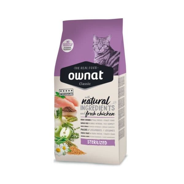 Ownat Classic Sterilized Chicken 4Kg