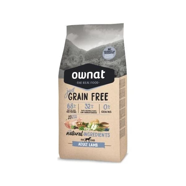 Ownat Just Grain Free Adult Lamb Dog 3Kg