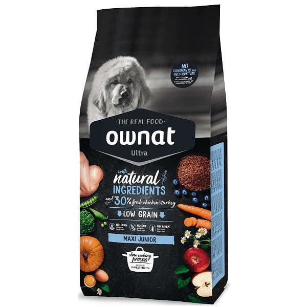 Ownat Ultra Maxi Junior Chicken & Turkey 14Kg