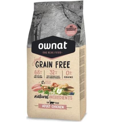 Ownat Just Grain Free Adult Chicken 8Kg