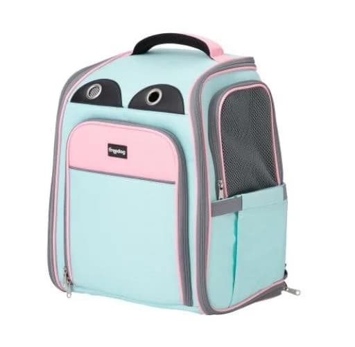 Freedog Mochila Transportadora Fuji, Rosa e Azul
