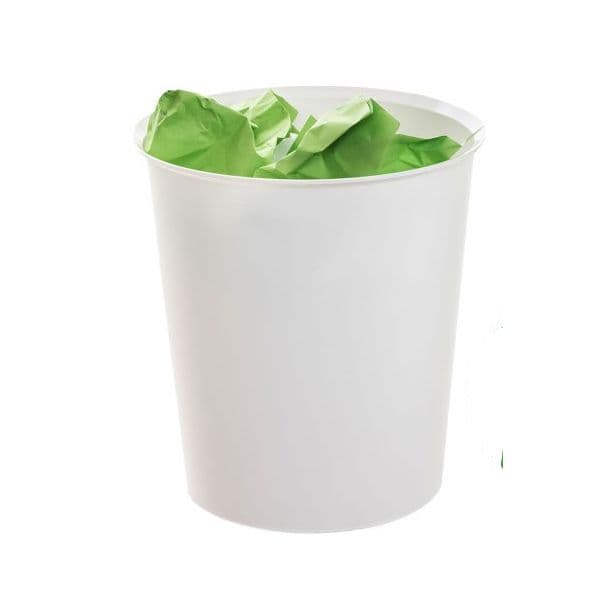 Archivo 2000 Cesto de Papéis Ecogreen 18 Litros Branco Pastel